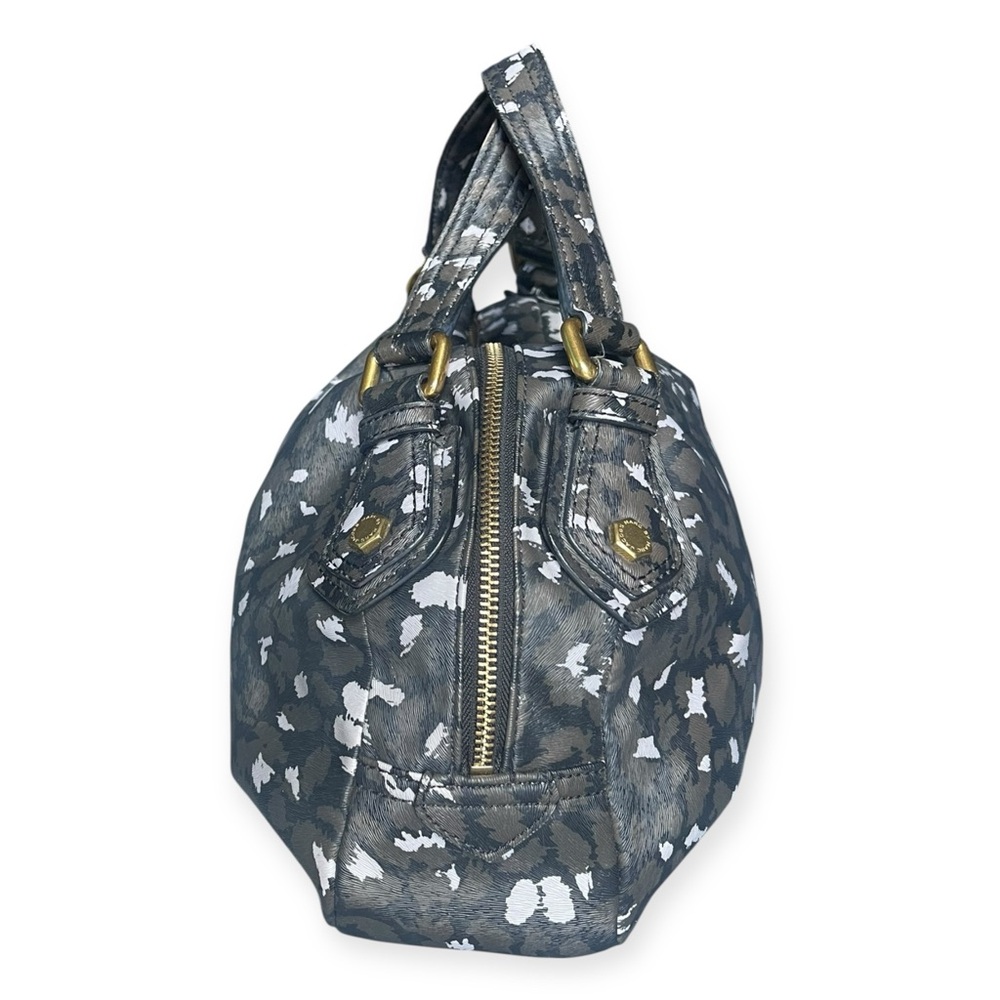 Marc Jacobs Black and Gray Hobo Bag with Metallic Accents - Picture 4 of 11